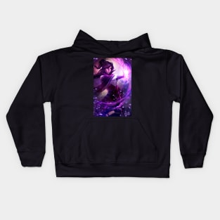 Violet Flames Kids Hoodie